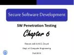 Secure Software Development - slide 1