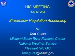 HIC MEETING July 12, 2005