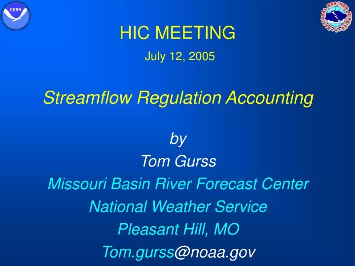 hic meeting july 12 2005