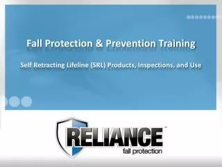 Fall Protection &amp; Prevention Training