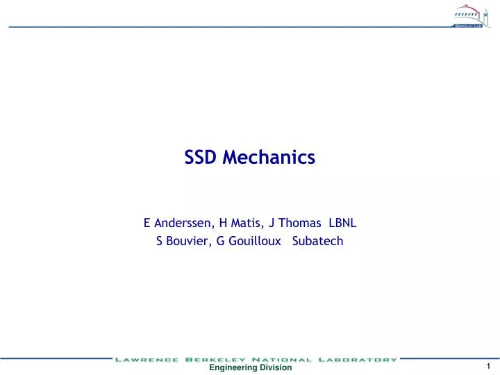 ssd mechanics
