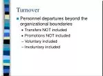 Turnover - slide 1