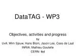 DataTAG - WP3 - slide 1