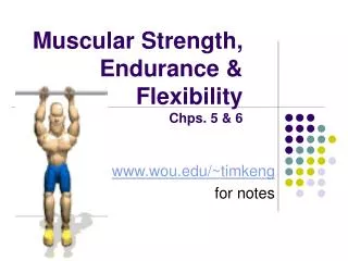 Muscular Strength, Endurance &amp; Flexibility Chps. 5 &amp; 6