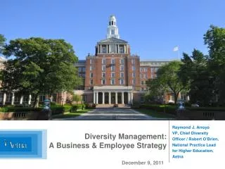 Diversity Management: A Business &amp; Employee Strategy