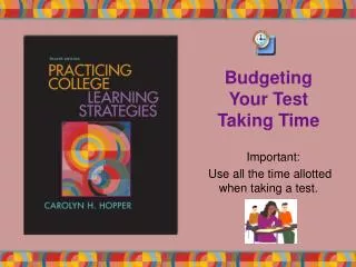 Budgeting Your Test Taking Time