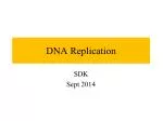 DNA Replication - slide 1