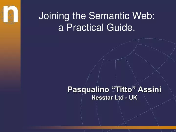 joining the semantic web a practical guide
