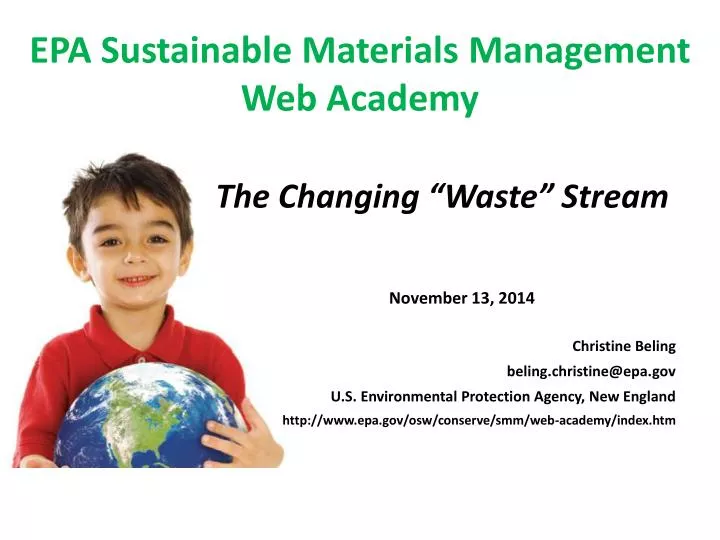 epa sustainable materials management web academy