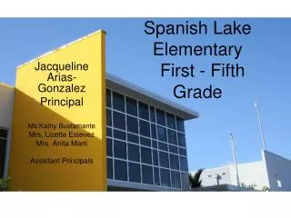 Spanish Lake Elementary First - Fifth Grade