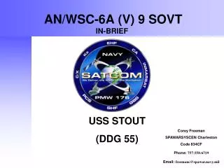 AN/WSC-6A (V) 9 SOVT IN-BRIEF