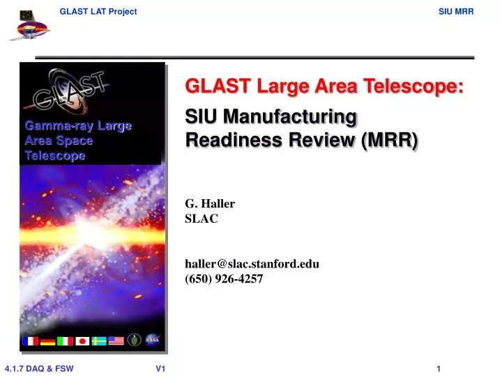 siu manufacturing readiness review mrr