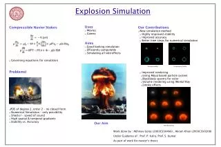 Explosion Simulation