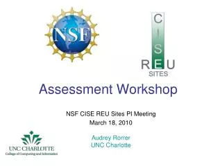 Assessment Workshop