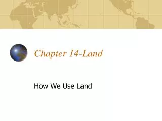 Chapter 14-Land