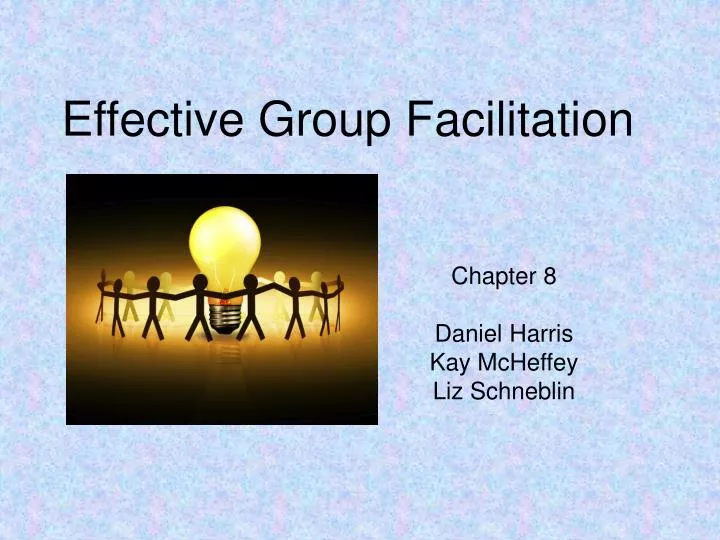 effective group facilitation