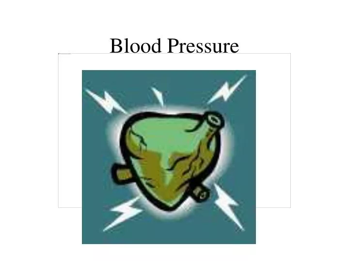 blood pressure