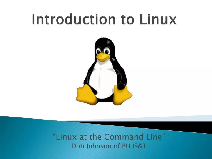 introduction to linux