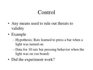 control