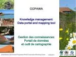 Plan of the presentation - slide 1