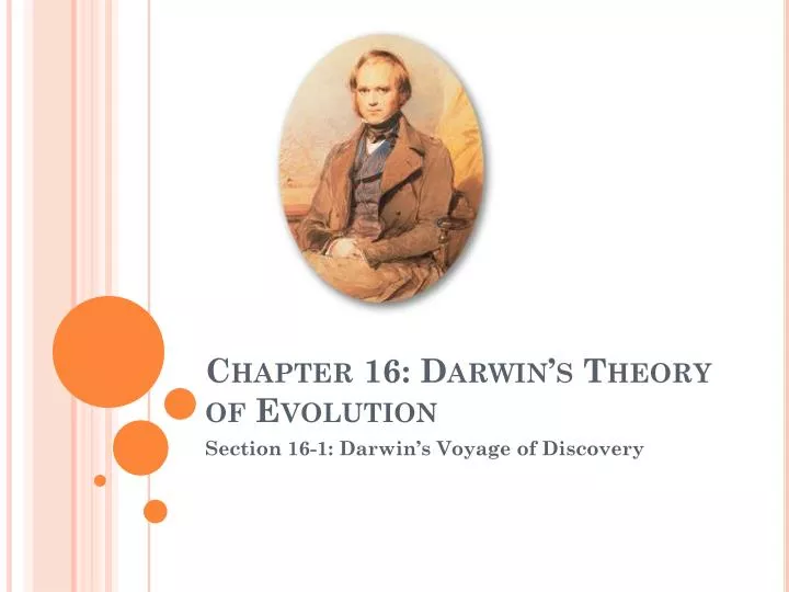 chapter 16 darwin s theory of evolution