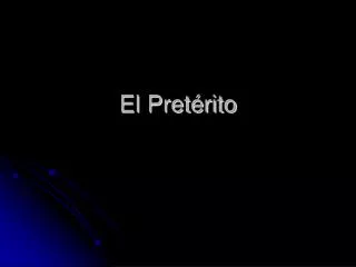 el pret rito