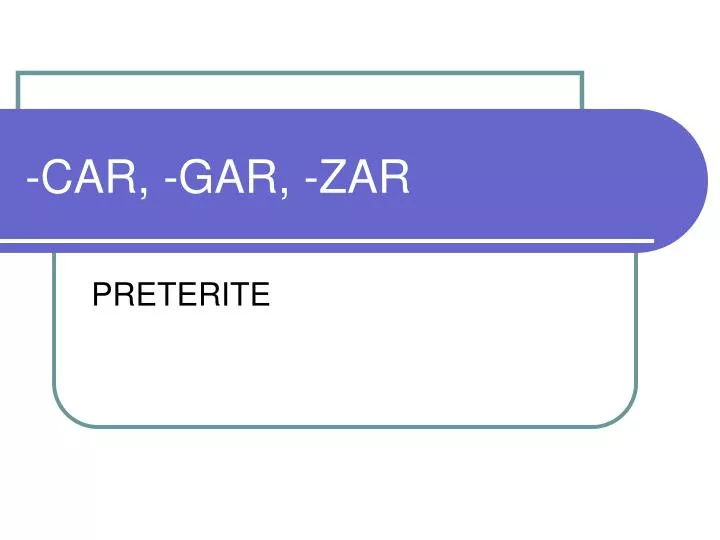 car gar zar