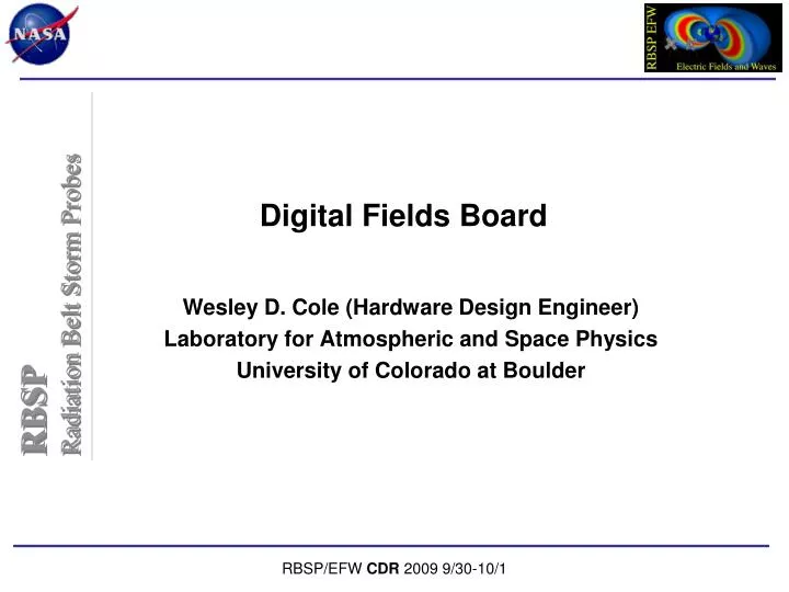 digital fields board