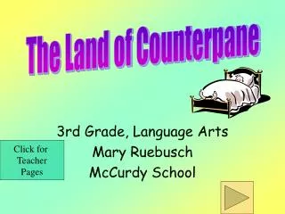 3rd Grade, Language Arts Mary Ruebusch McCurdy School