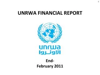 UNRWA FINANCIAL REPORT