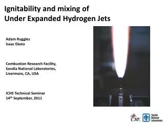 Ignitability and mixing of Under Expanded Hydrogen Jets