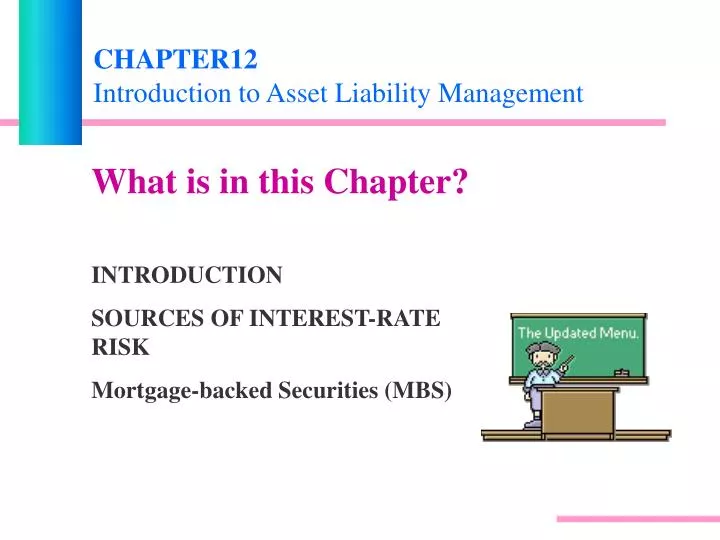 chapter12 introduction to asset liability management