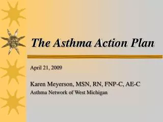 The Asthma Action Plan