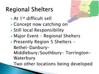 Regional Shelters