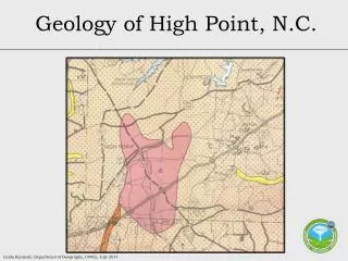 Geology of High Point, N.C.
