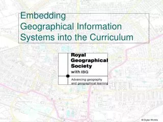 Embedding Geographical Information Systems into the Curriculum