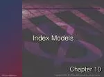 Advantages of the Single Index Model in Security Analysis and Risk Assessment - slide 1