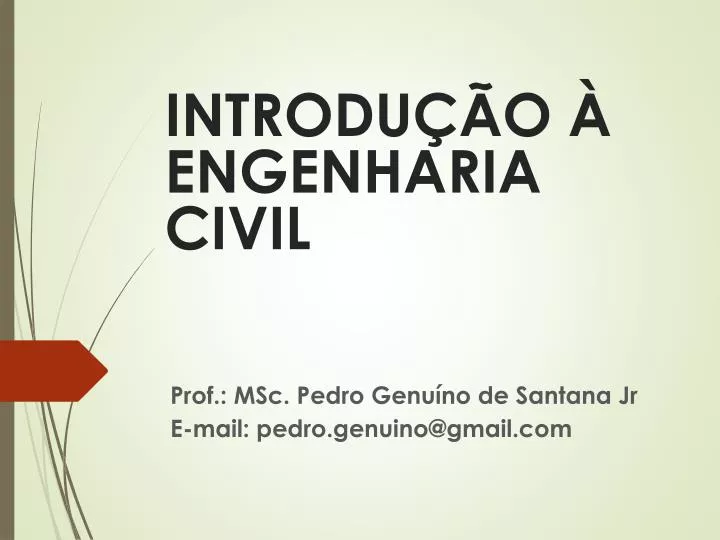 introdu o engenharia civil