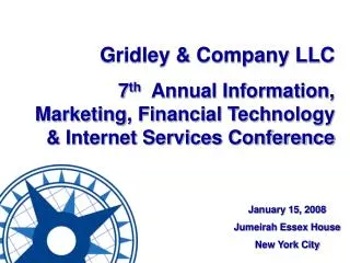 Gridley &amp; Company LLC