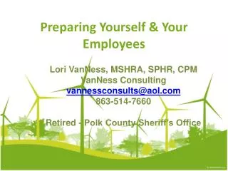 Preparing Yourself &amp; Your Employees