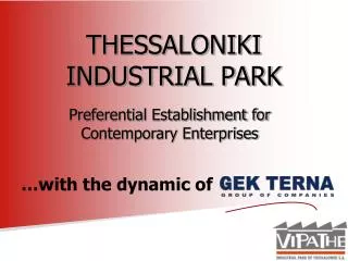 THESSALONIKI INDUSTRIAL PARK