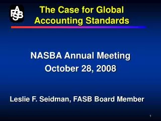The Case for Global Accounting Standards
