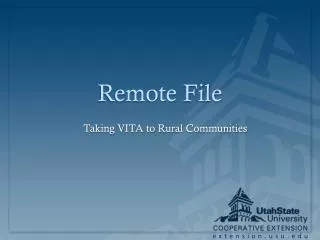 Remote File