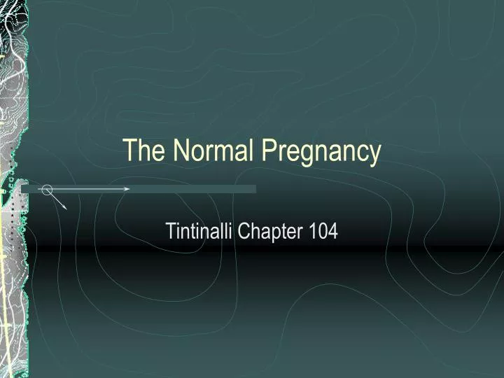 the normal pregnancy