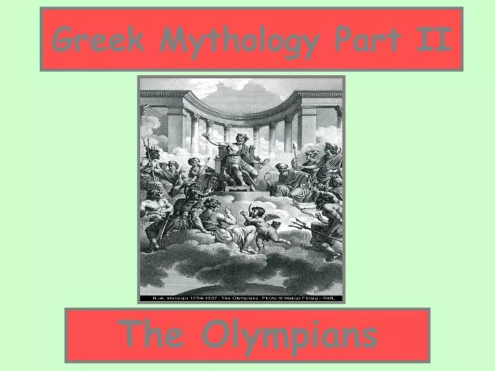 greek mythology part ii