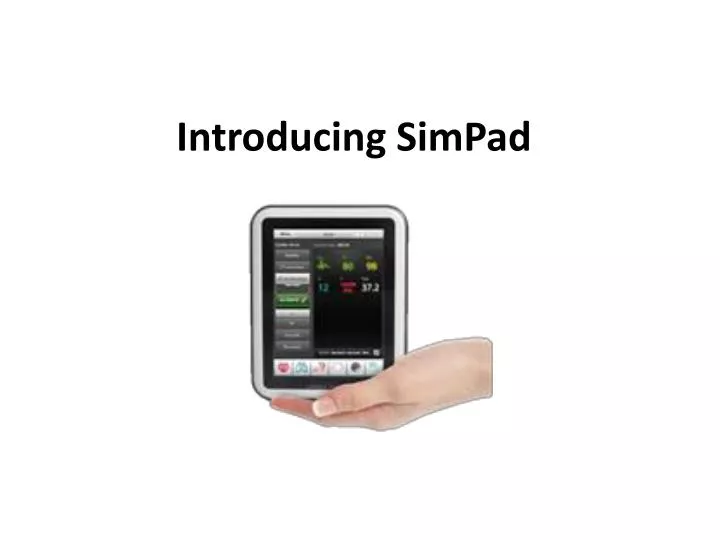 introducing simpad