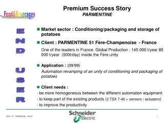 Premium Success Story PARMENTINE