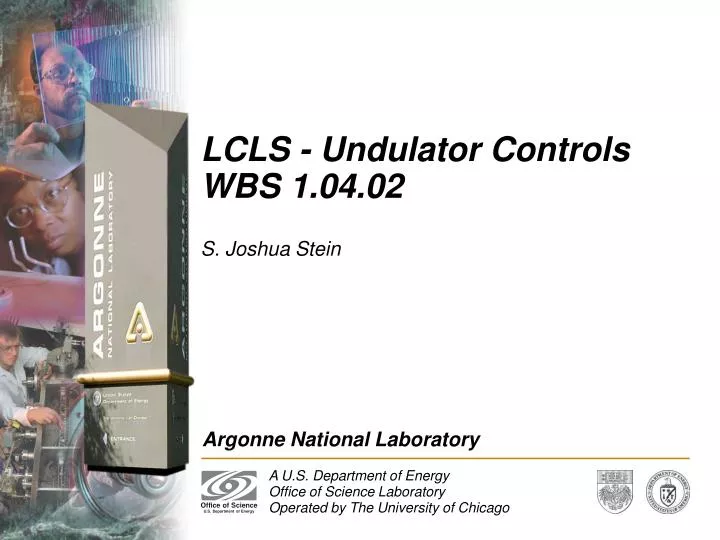 lcls undulator controls wbs 1 04 02