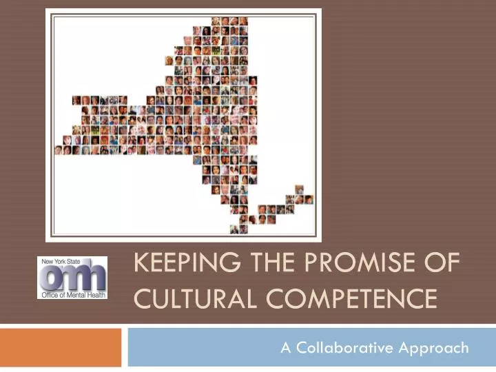 keeping the promise of cultural competence