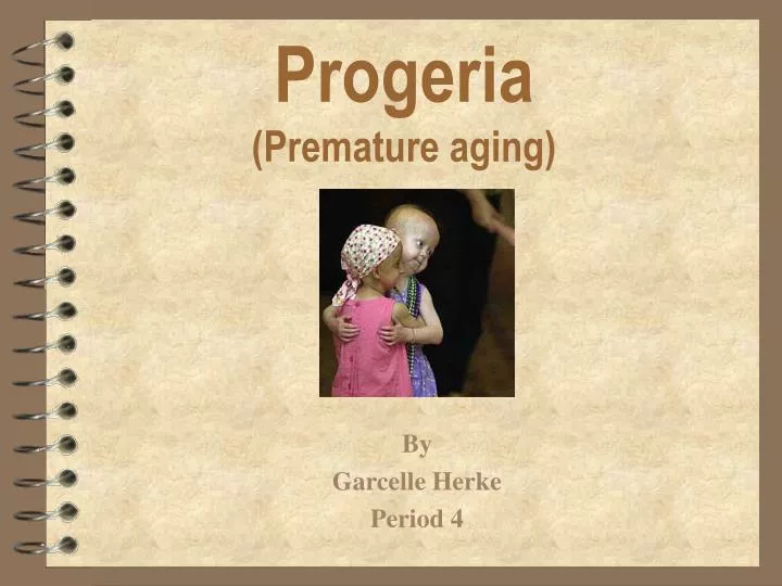 progeria premature aging